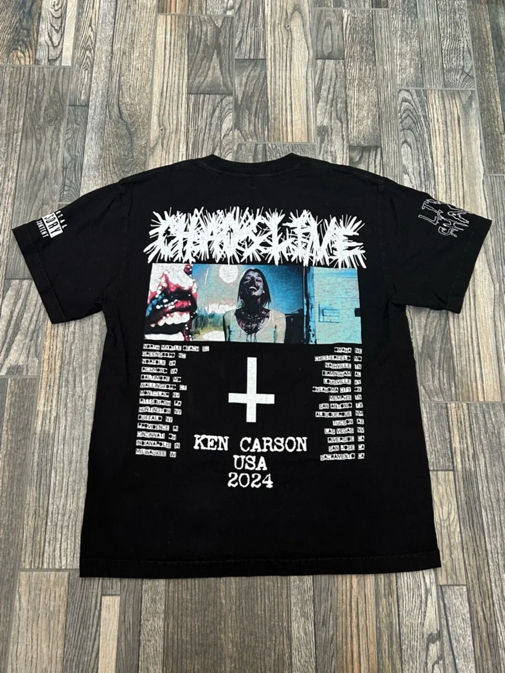 🔥🔥‎ Ken Carson Audio Ecstasy A Great Chaos Tour 2024 Merch Concert  Tee - RARE